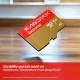 SANDISK 128GB Extreme Go microSD Card + Adapter, Up to 170MB/s Read Speeds